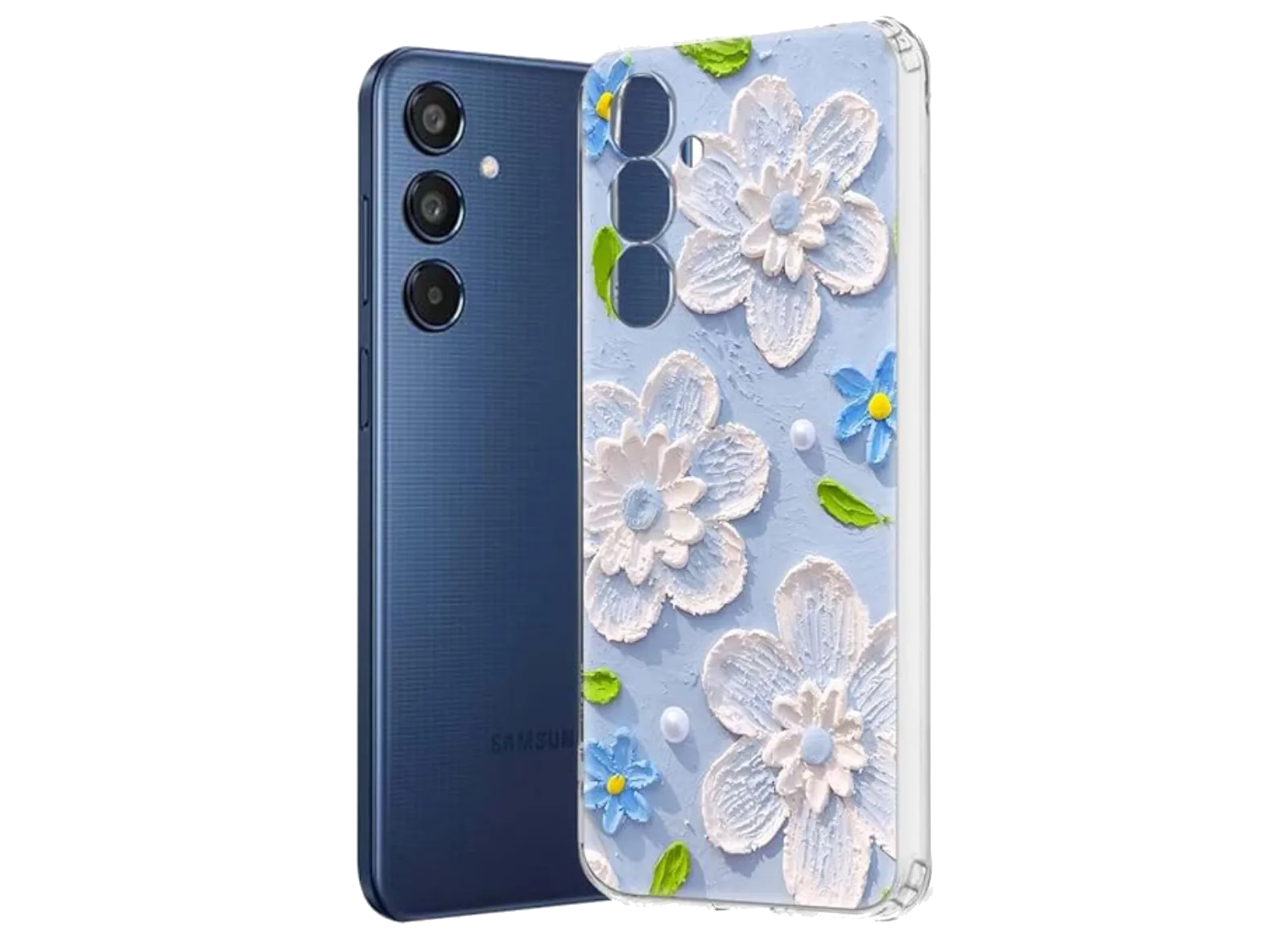 Nainz Soft Mobile Back Cover for Samsung Galaxy M35 5G