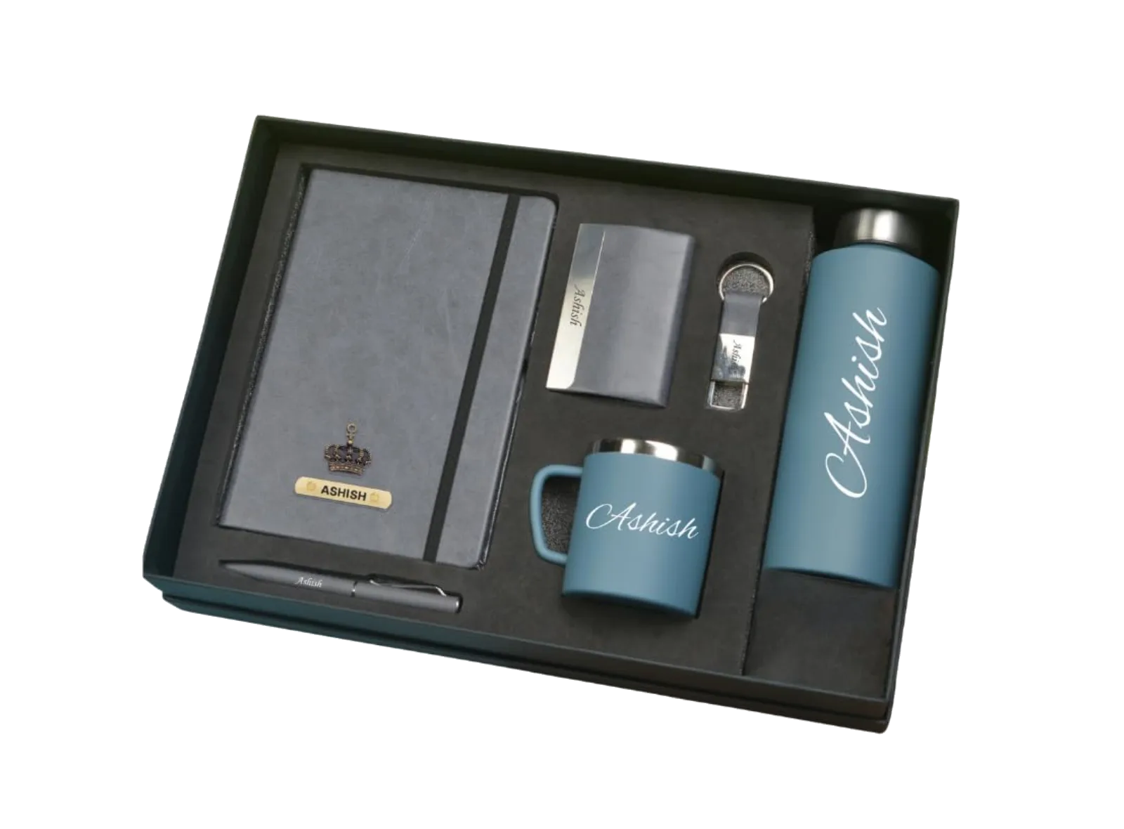 Your Gift Studio Customized Water Bottle Gift Set with Name